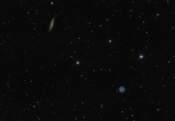 Soví mlhovina a M108 — M92, M108