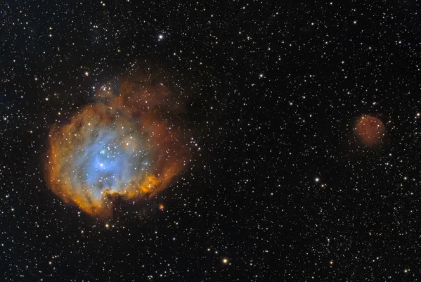 NGC 2174 Opičí hlava — NGC 2174, NGC 2175